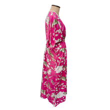 Load image into Gallery viewer, Pink Birds Cotton Smocked Maxi Dress Size 16-32 P211