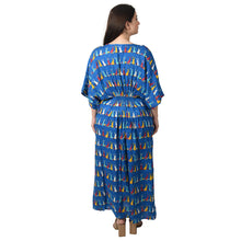 Load image into Gallery viewer, Blue Bunnies Smocked Maxi Dress Size 10-32 P7